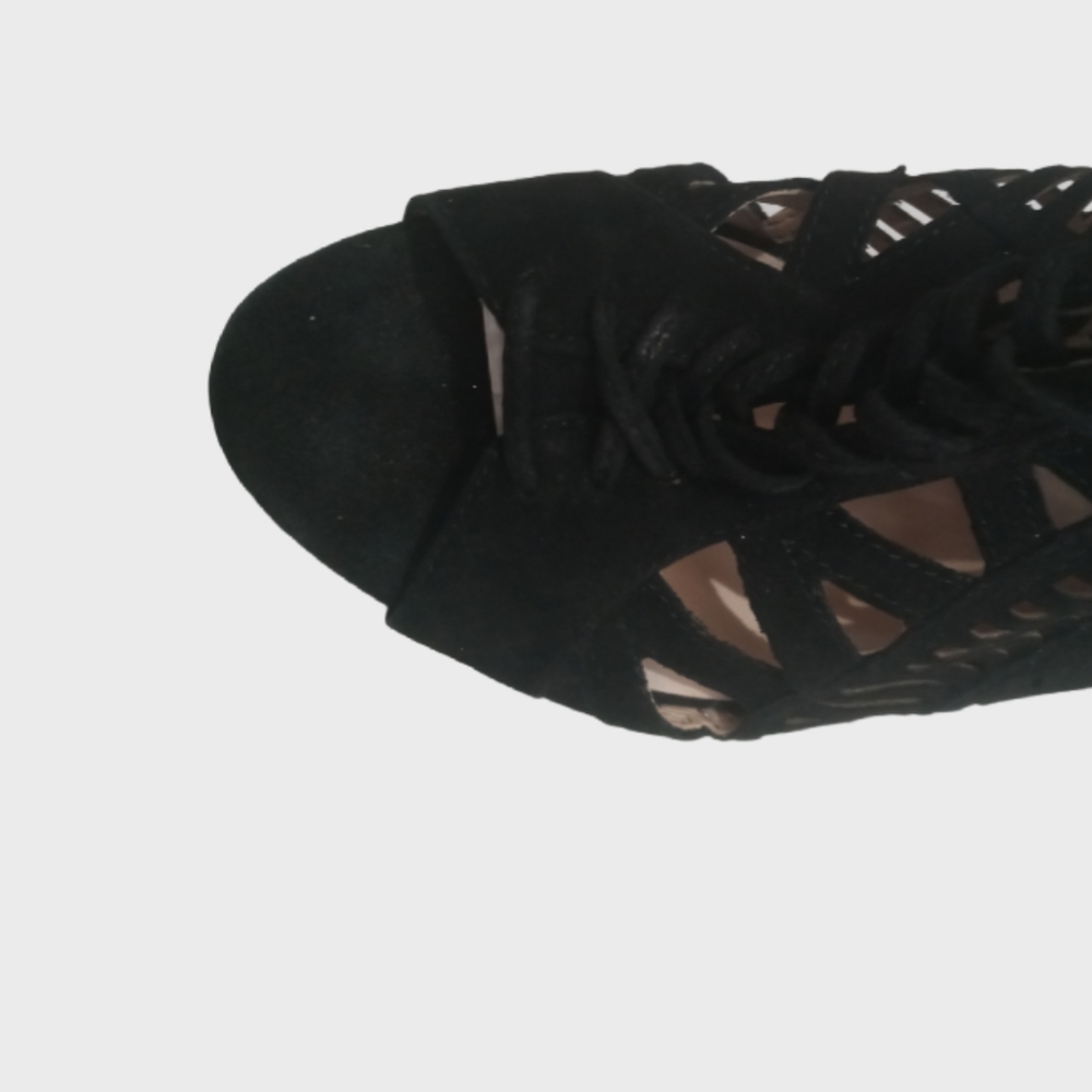 Nine West Shoes/ Heels/ Color Black Size 9M - Picture 4 of 8